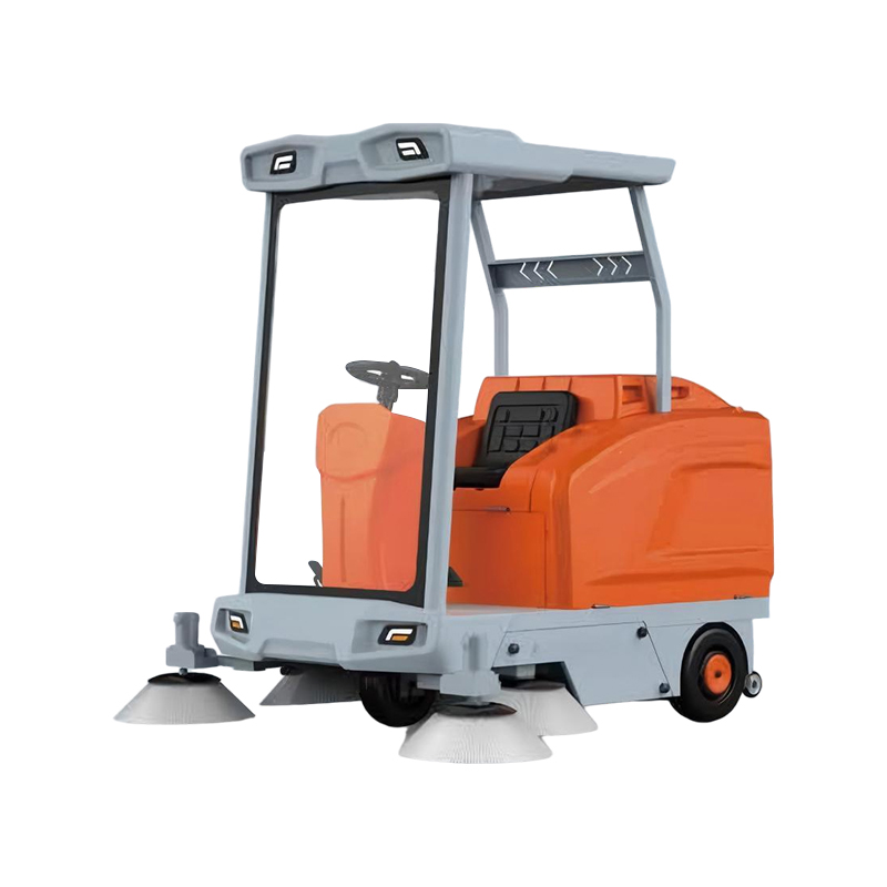 ride on floor sweeper scrubber